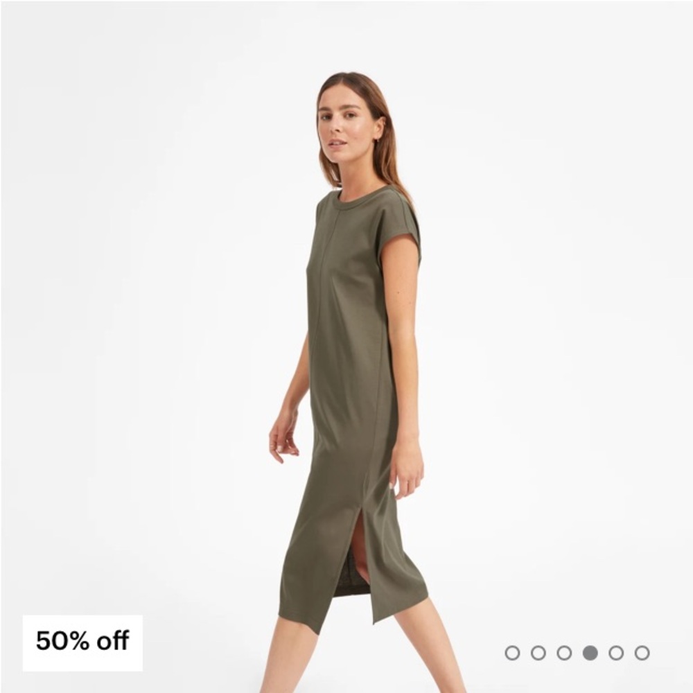 Everlane Luxe Cotton T-Shirt Dress